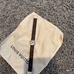 Louis Vuitton authentic reversible bracelet